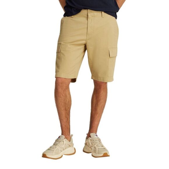 Tommy Hilfiger Jeans Beige Cotton Bermuda Men's Shorts